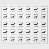 Dachshund = Lowrider Cadeaupapier (Vlak)