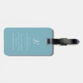 Dachshund Luggage Tags Bagagelabel (Achterkant horizontaal)