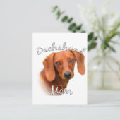 Dachshund Ma 2 Briefkaart (Staand voorkant)
