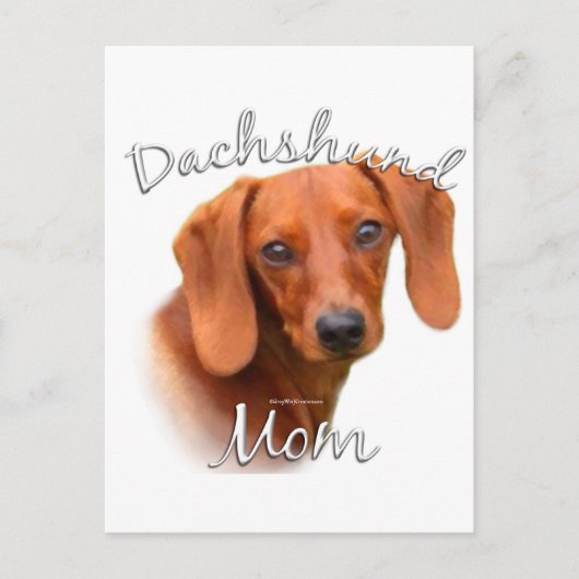 Dachshund Ma 2 Briefkaart (Voorkant)