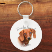 Dachshund Ma 2 Sleutelhanger (Voorkant)