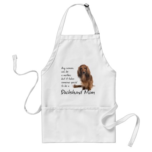 Dachshund Ma Apron Standaard Schort (Voorkant)