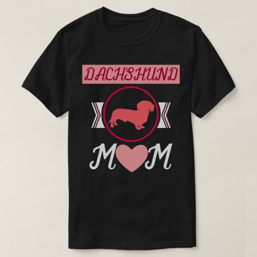 Dachshund Ma Dachshund T-shirt (Design voorkant)