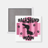 Dachshund Ma Magnet (Voorkant / Achterkant)