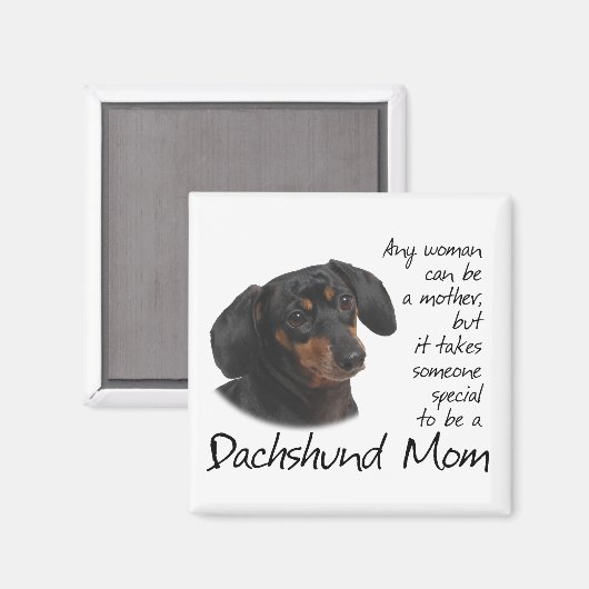 Dachshund Ma Magnet (Voorkant / Achterkant)