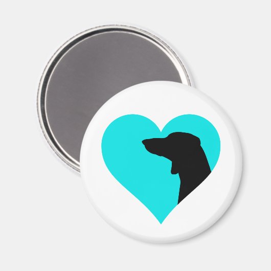 Dachshund Magneet (Voorkant / Achterkant)