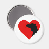 Dachshund Magneet (Voorkant / Achterkant)