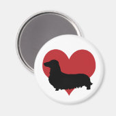 Dachshund Magneet (Voorkant / Achterkant)