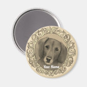 Dachshund Magneet (Voorkant / Achterkant)