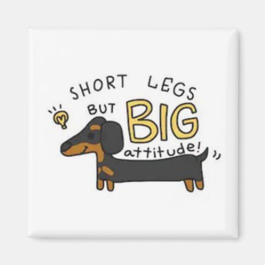 Dachshund Magnet (Voorkant)