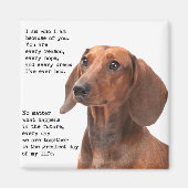 Dachshund Magnet (Voorkant)