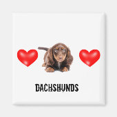 Dachshund Magnet (Voorkant)