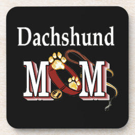 Dachshund Mam Gifts Drankjes Onderzetter