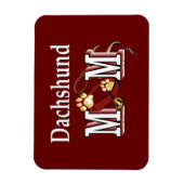 Dachshund Mam Gifts Magneet (Verticaal)