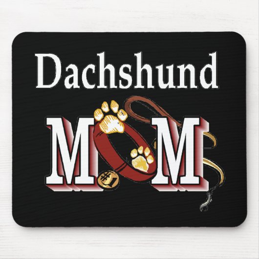 Dachshund Mam Gifts Muismat (Voorkant)