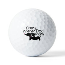 Dachshund Mam Golfer Gift voor Wiener Dog Moms