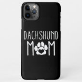 Dachshund Mam Hondenliefhebber Gift Mors Day Mama iPhone Hoesje (Achterkant)