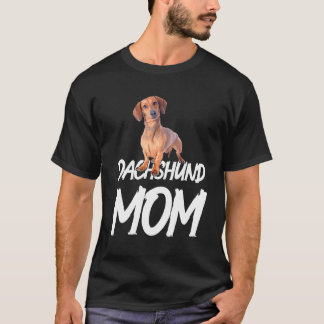 Dachshund mam Idea for Birthday of Kerstmis T-shirt