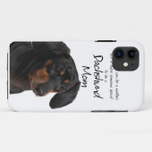 Dachshund Mam iPhone 5 Hoesje (Achterkant (horizontaal))