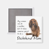 Dachshund Mam Magneet (Voorkant / Achterkant)
