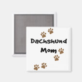 Dachshund Mam Magneet (Voorkant / Achterkant)