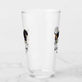 Dachshund Mam (S black & tan) Cute dog mama Glas (Links)