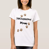 Dachshund Mam T-shirt (Voorkant)