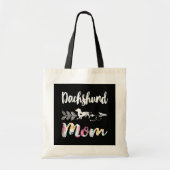 Dachshund Mam Tote Bag (Voorkant)