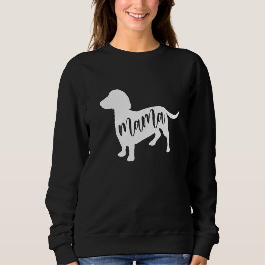 Dachshund Mama For Teckel sausage hounds Dachshund Trui (Voorkant)