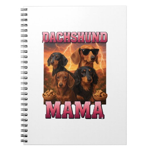 Dachshund Mama Notitieboek (Voorkant)