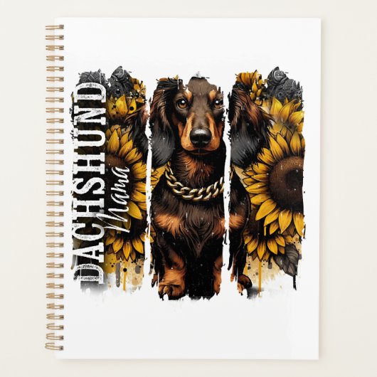 Dachshund Mama Planner (Voorkant)