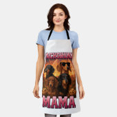 Dachshund Mama Schort (Gedragen)