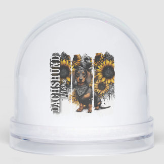 Dachshund Mama  Sneeuwbol