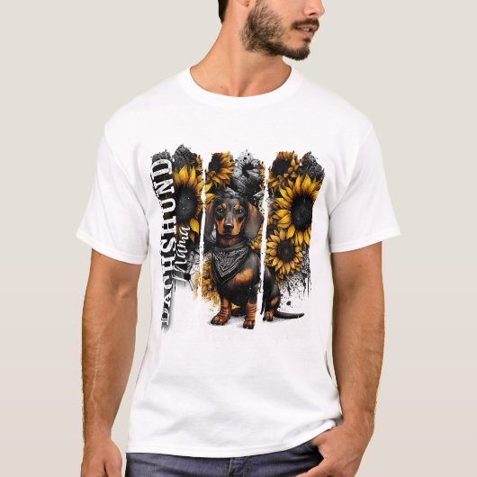 Dachshund Mama  T-shirt (Voorkant)