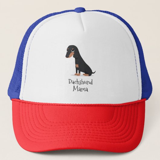 Dachshund Mama Trucker Pet (Voorkant)