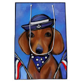 Dachshund Medium Cadeauzakje (Achterkant)