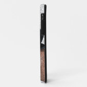 Dachshund met Black Bowler Pet Case-Mate iPhone Case (Achterkant/links)