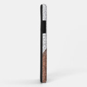 Dachshund met Black Bowler Pet Case-Mate iPhone Case (Achterkant/rechts)