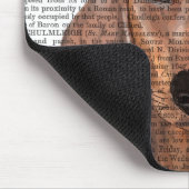 Dachshund met Black Bowler Pet Muismat (Hoek)