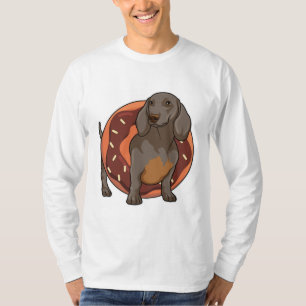 Dachshund met Donut T-shirt