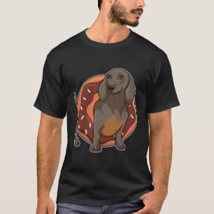Dachshund met Donut T-shirt