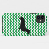 Dachshund met jou, kies de kleurendruk Case-Mate iPhone case (Achterkant (horizontaal))