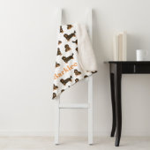 Dachshund, met lange adem, op maat gesneden, hond sherpa deken (In situ)