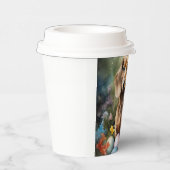 Dachshund met paaseieren papieren bekers (Rechts)