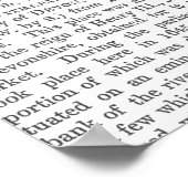 Dachshund met poly Sweater Poster (Hoek)