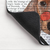 Dachshund met Steampunk Bowler Pet Muismat (Hoek)