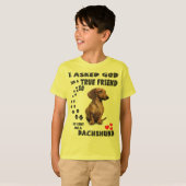 Dachshund Miniature Gift, Sause Dog, Weenie Wog T-shirt (Voorkant volledig)
