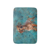 Dachshund Mixed Media Art Badmat (Voorkant Verticaal)