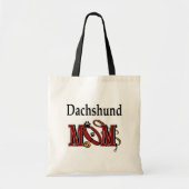 Dachshund moeder Canvas tas (Voorkant)