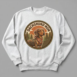 Dachshund Moeder Crewneck Wiener Dog Moeder Cadeau Trui